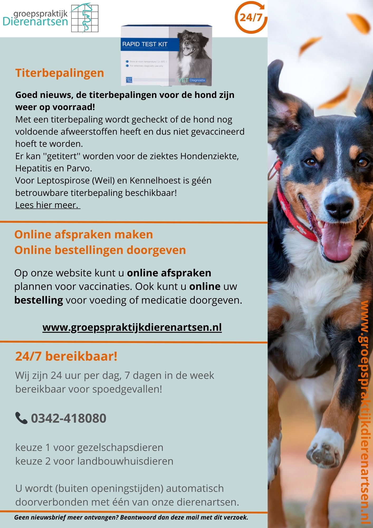 nieuws hond kat barneveld dierenarts harskamp poes kater