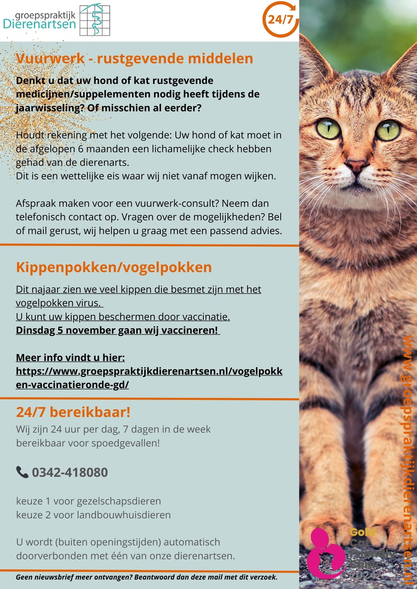 nieuws hond kat barneveld dierenarts harskamp poes kater